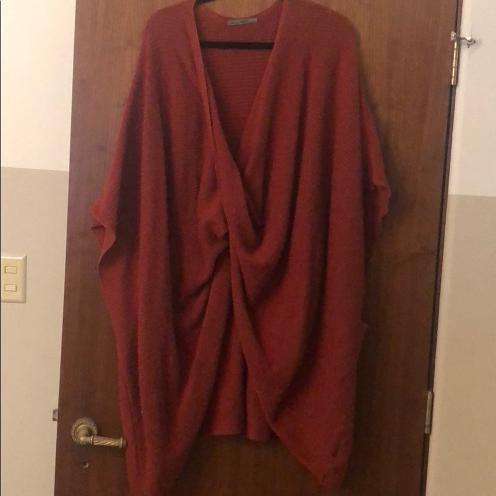 Anthropologie wrap sweater